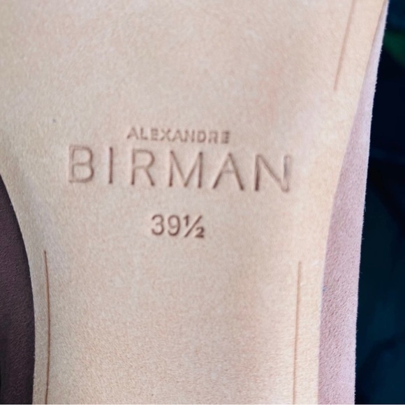 COPY - Alexandre Birman pink suede loafers - Picture 6 of 6